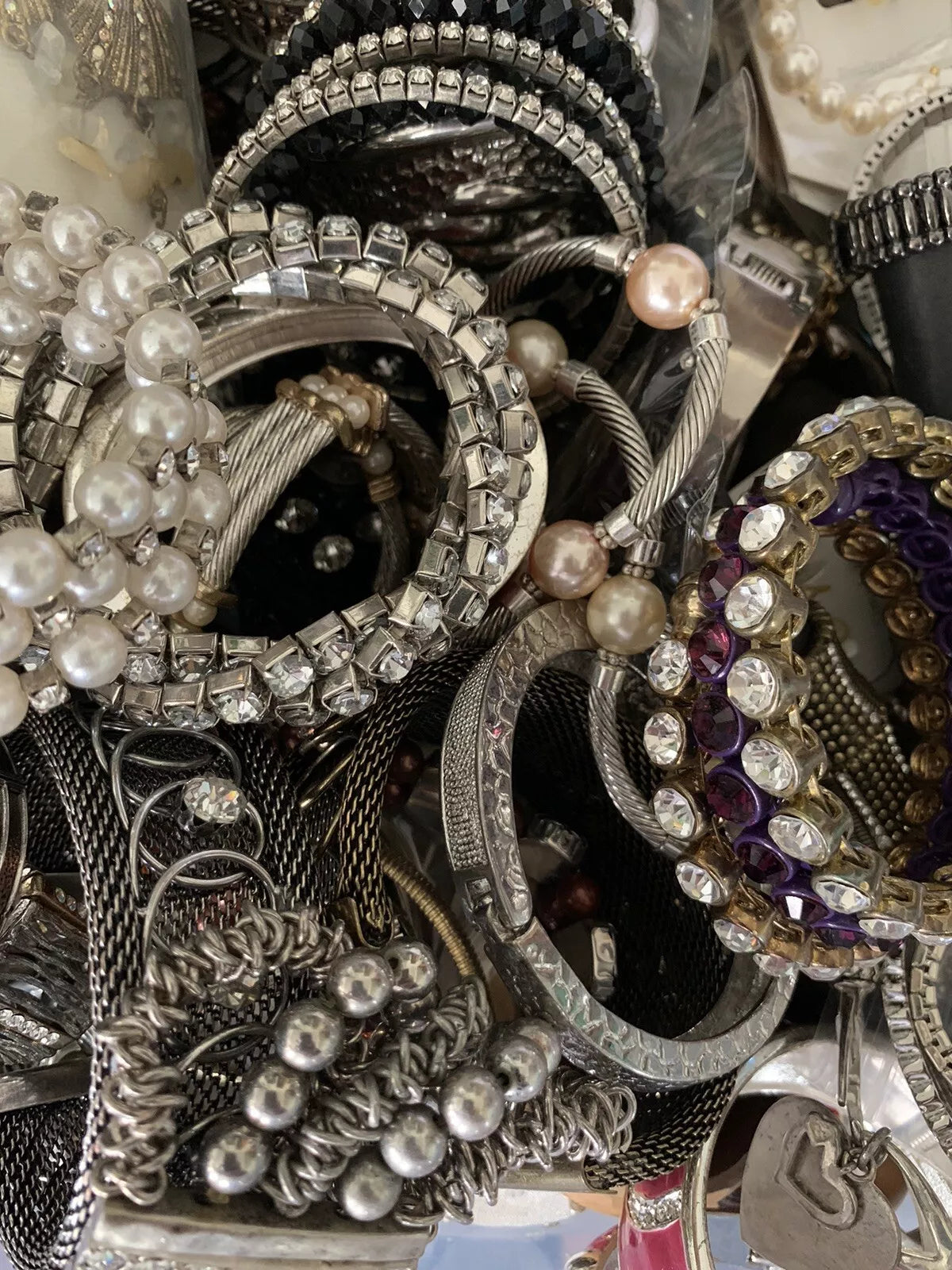 1/2 Pound Vintage To Modern FASHION JEWELRY Lot All Wearable!! READ DESCRIPTION