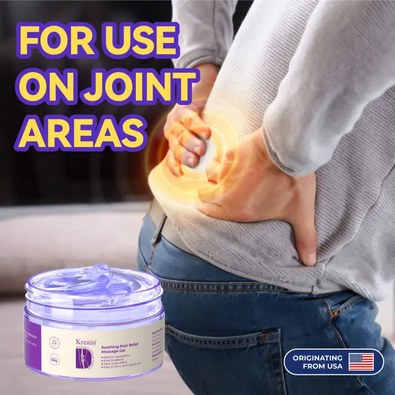 1 PCS Kreain 1 purple gel turmeric extract sodium sulfate chondroitin Emu oil and other natural materials