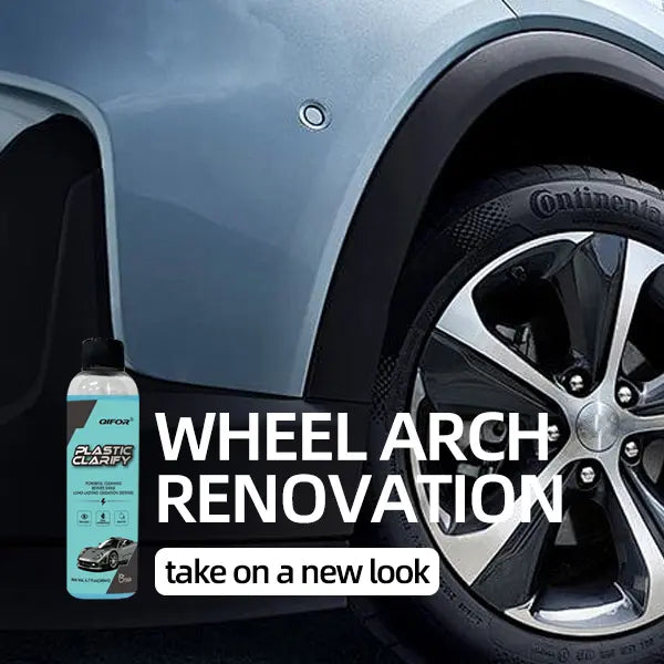 1 bottle QIFOR Waterless Spray Wax: Plastic,Rubber,Leather Cleaner 200ML-All-in-One Detailer for Car Interiors & Exteriors with Hygienic Protection Surfaces