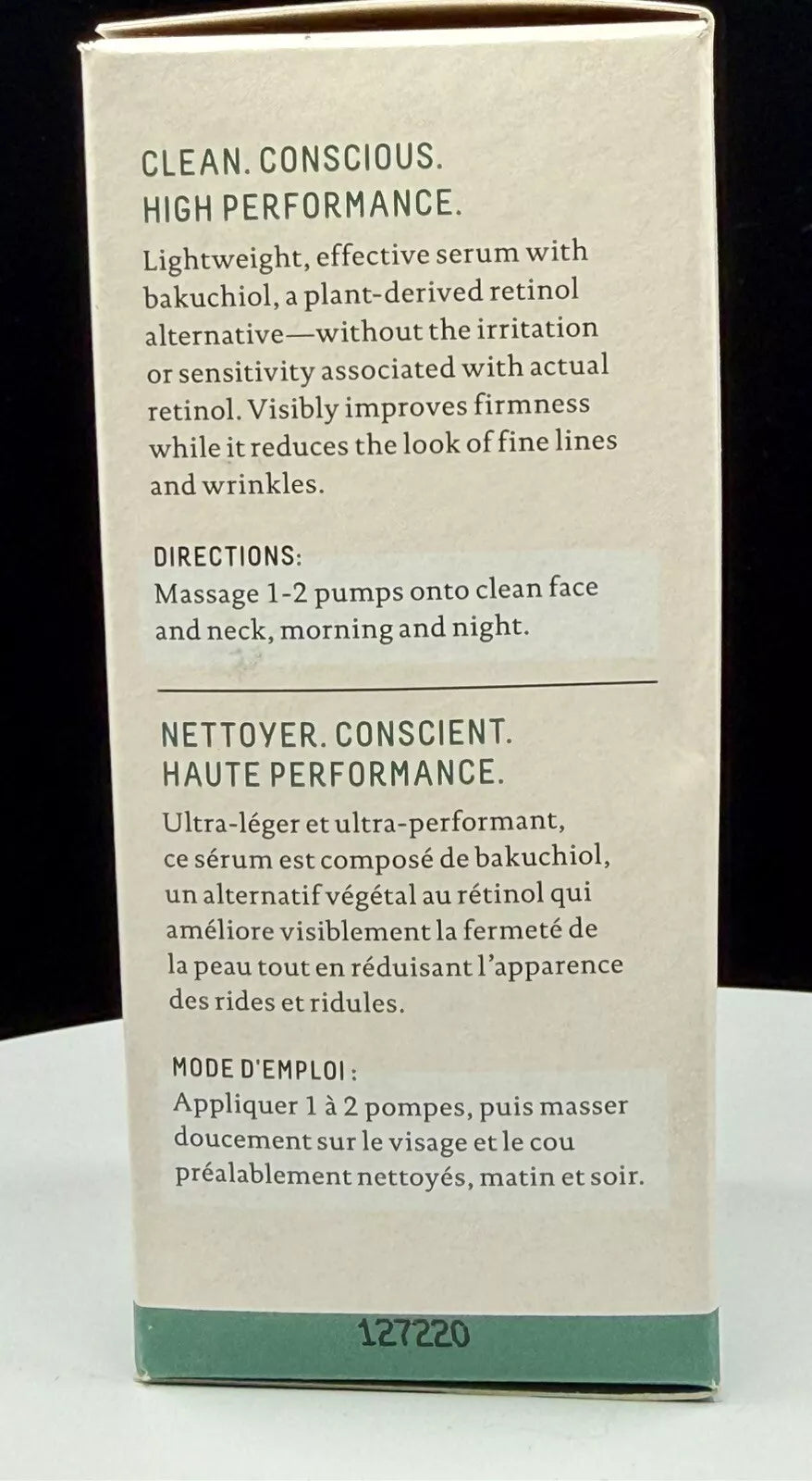 10 Pieces - Biossance Squalane and Phyto-Retinol Serum 30ml Set of 10 pieces