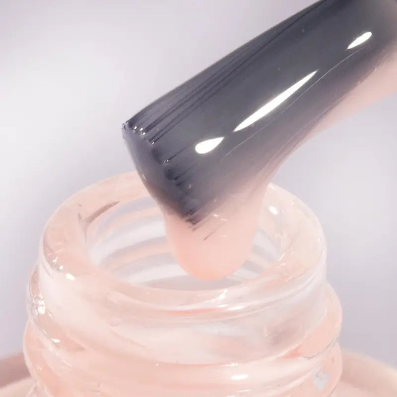 12ML Get Strong Nail Strengthener, Natural Pink LED Gel Polish, Fast Drying & Long Lasting Glossy Finish, Nail Care Solution for Weak & Thin Nails