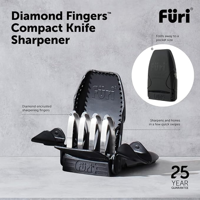 FUR626 Ozitech Diamond Fingers Pro Knife Sharpener