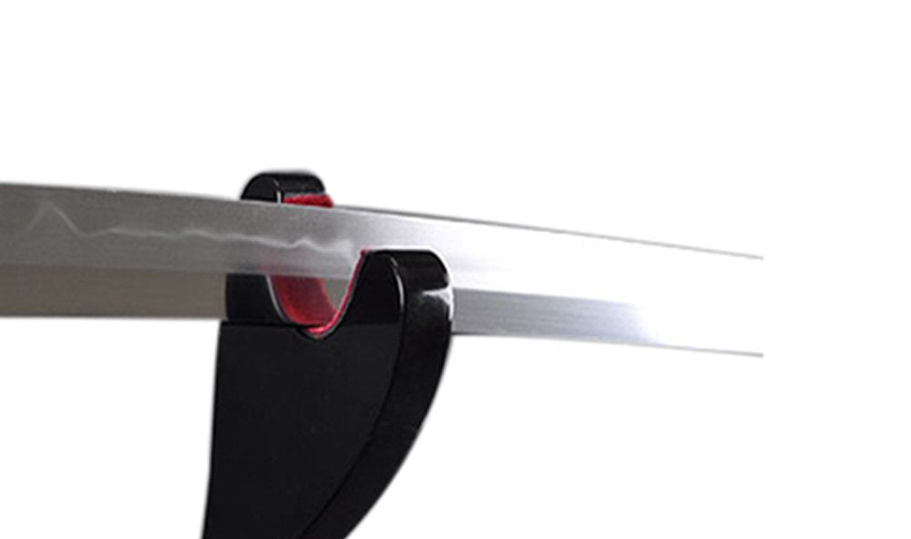 Handmade Sword - Fully Functional Hattori Hanzo Kill Bill Bill’s Katana Sword, 1045 Carbon Steel, Hand Forged Heat Tempered, Full Tang, Sharp, Black Scabbard