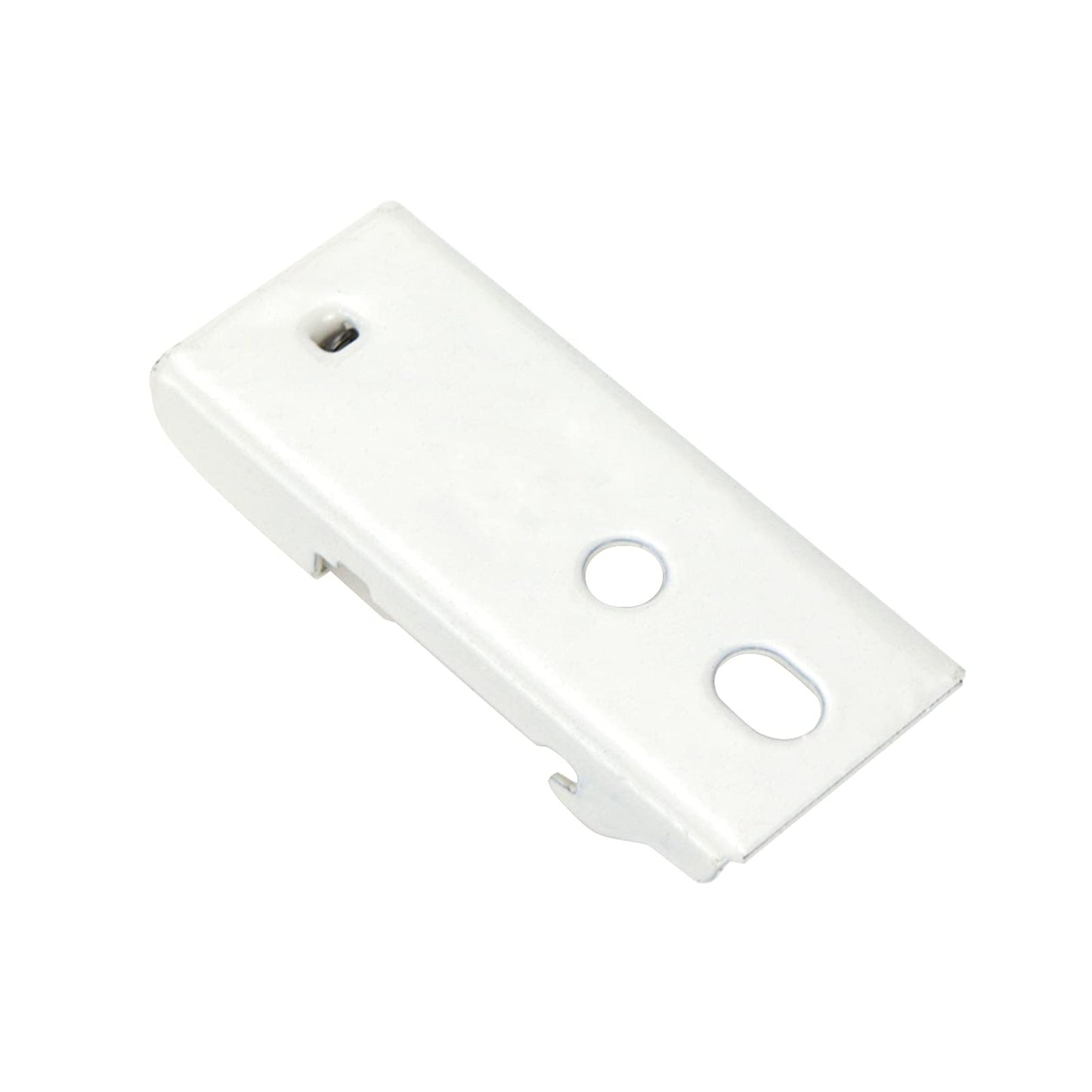 Coshar 20pcs Ceiling Mount Bracket DIY Curtain Track Installation Accessories Straight or Curved Curtain Track Top Mounting Hardware White