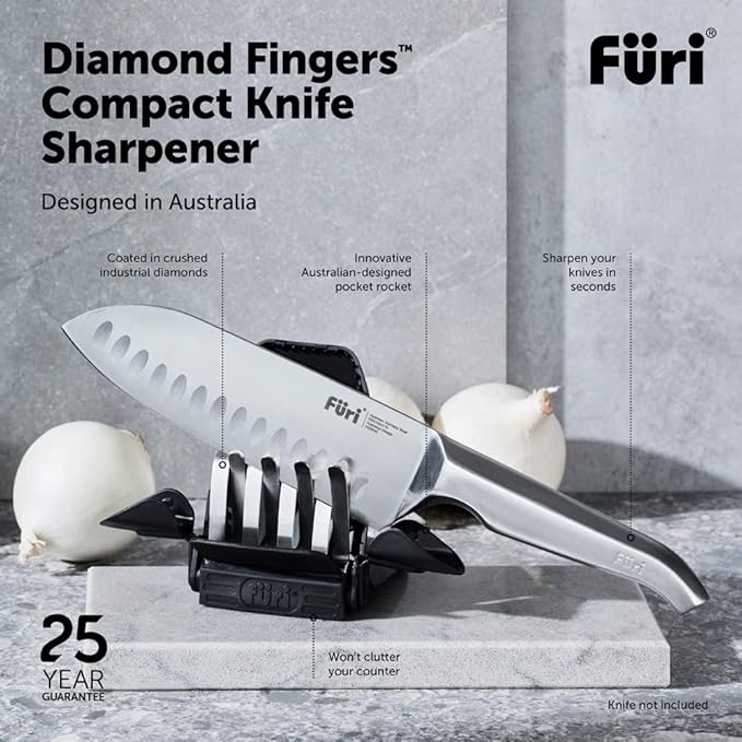FUR626 Ozitech Diamond Fingers Pro Knife Sharpener
