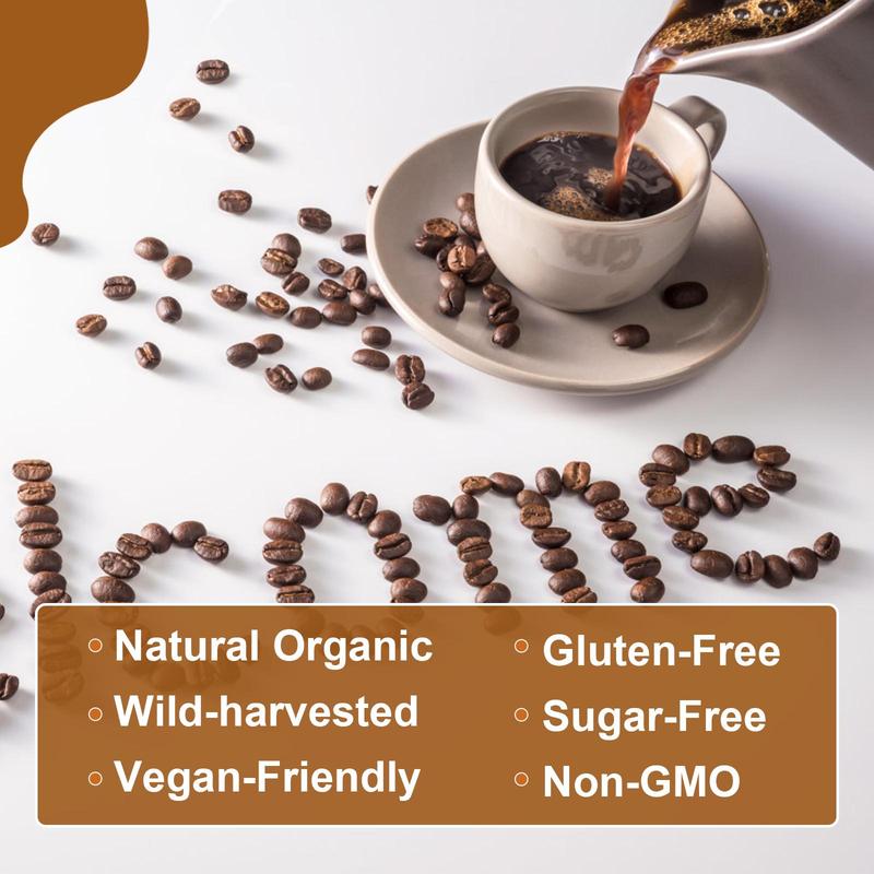 10-in-1 Mushroom Coffee Blend - 8.82oz per Bottle, Add to Coffee,Tea or Any Drinks Beverage mushroom supplement