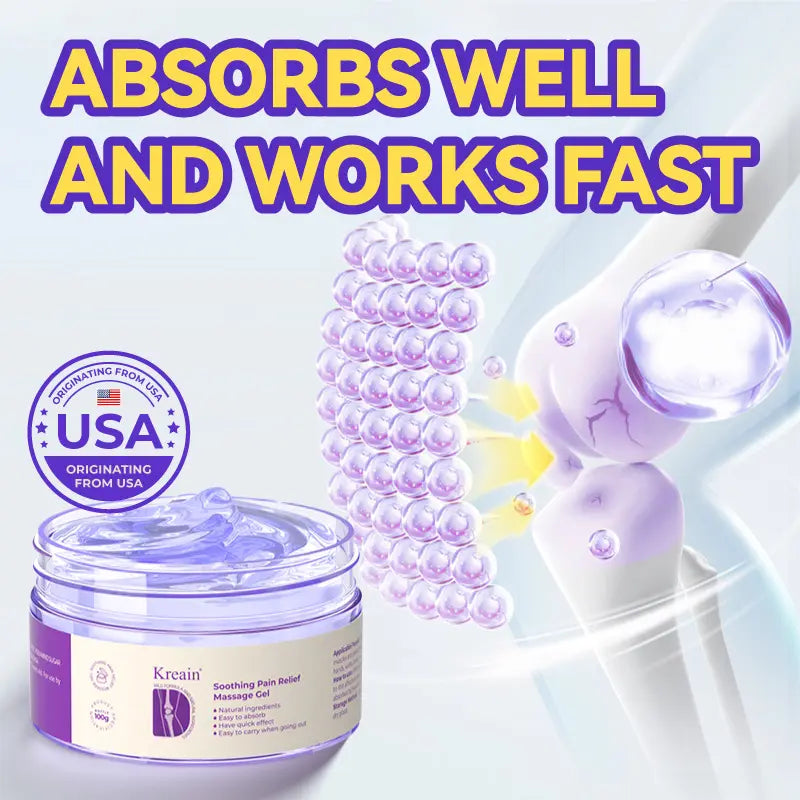 1 PCS Kreain 1 purple gel turmeric extract sodium sulfate chondroitin Emu oil and other natural materials