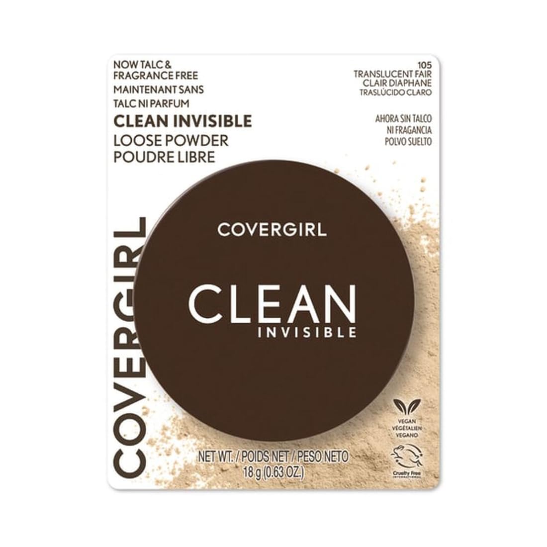 Cover Girl 00961 105Tranfr Translucent Fair Professionaltm Loose Powder