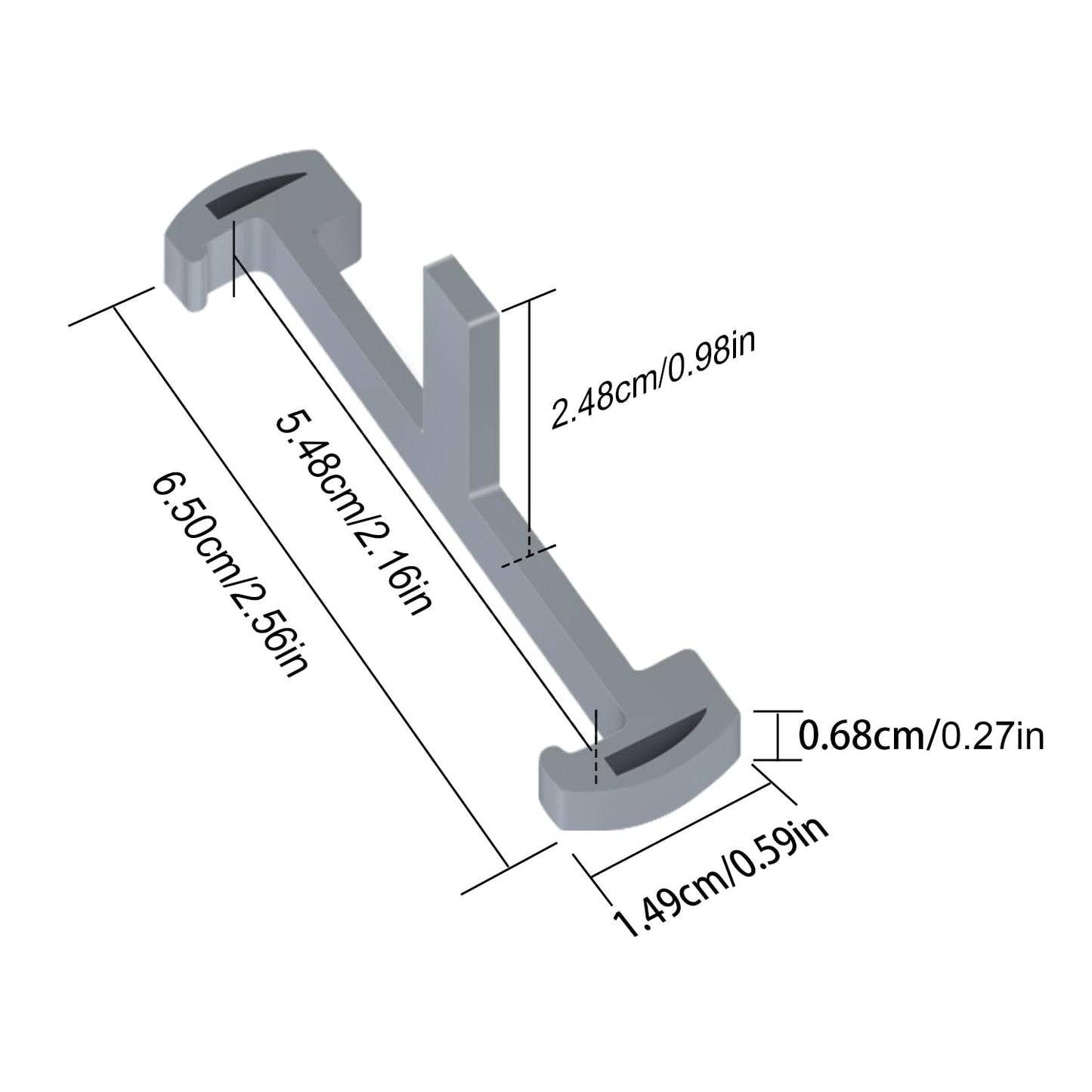 10pcs Plastic Linear Shower Drain Tile Tray Supporter, Shower Drain Clip for EXF Offset Linear Drain