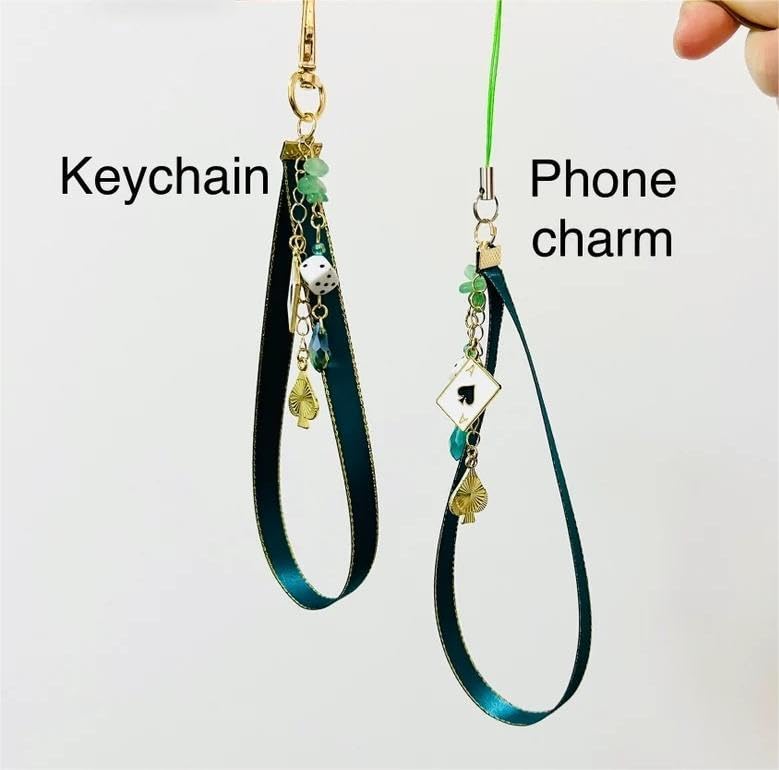 MQV Aventurine phone charm Honkai Star Rail hsr inspired accessories anime phone charm cosplay cute phone charm 10 Stonehearts