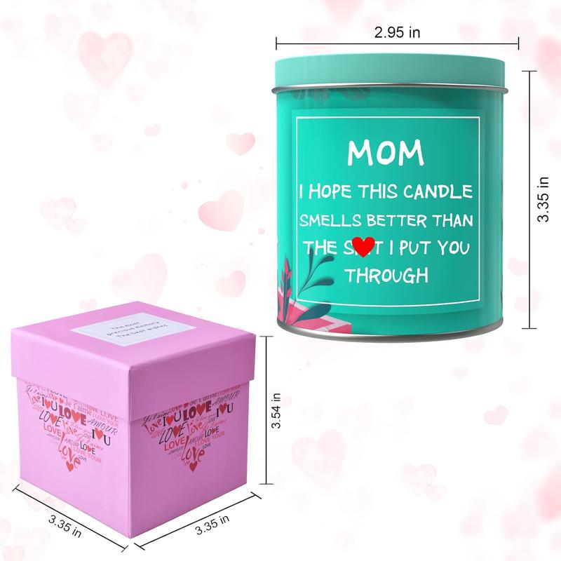 Mothers Day Gifts from Daughter Son Mom Scented Candles Funny Gifts Ideas for Mom Mothers Day Unique Gifts for Mama 9oz