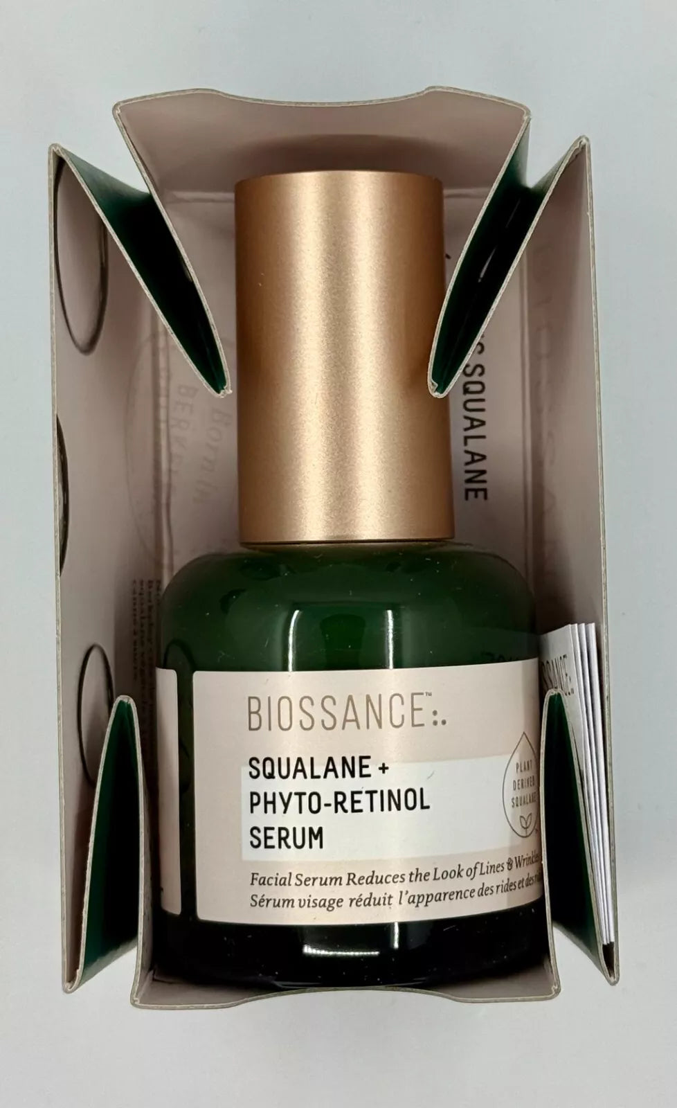 10 Pieces - Biossance Squalane and Phyto-Retinol Serum 30ml Set of 10 pieces