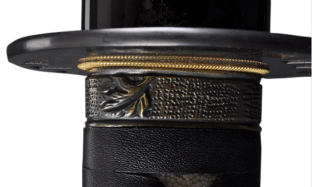 Handmade Sword - Fully Functional Hattori Hanzo Kill Bill Bill’s Katana Sword, 1045 Carbon Steel, Hand Forged Heat Tempered, Full Tang, Sharp, Black Scabbard