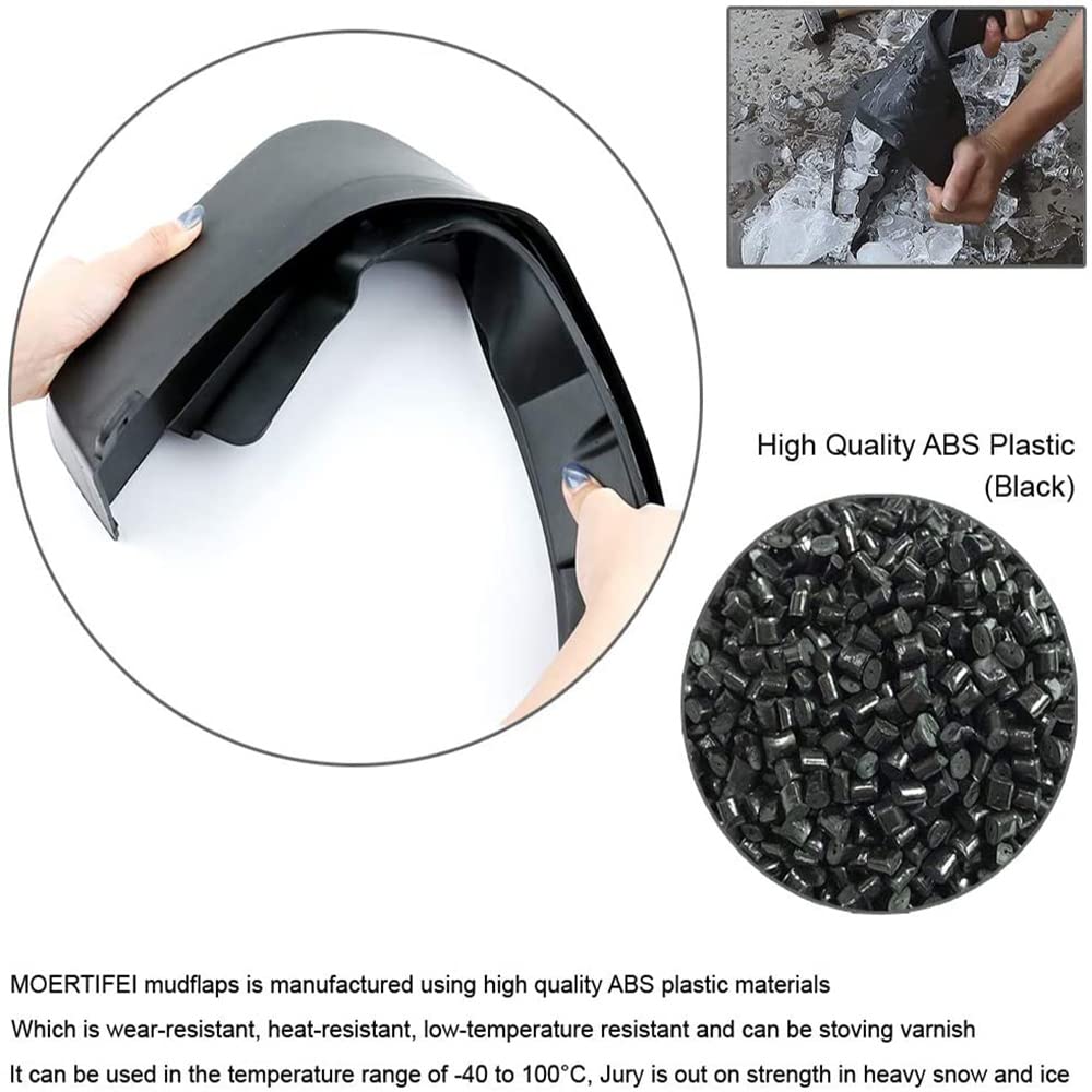 Car Mud Splash Guards Mud Flaps Fender Kit for Nissan Altima 2019 2020 2021 2022 2023 2024 Mudguard Automotive Accessories Front and Rear 4-PC Set