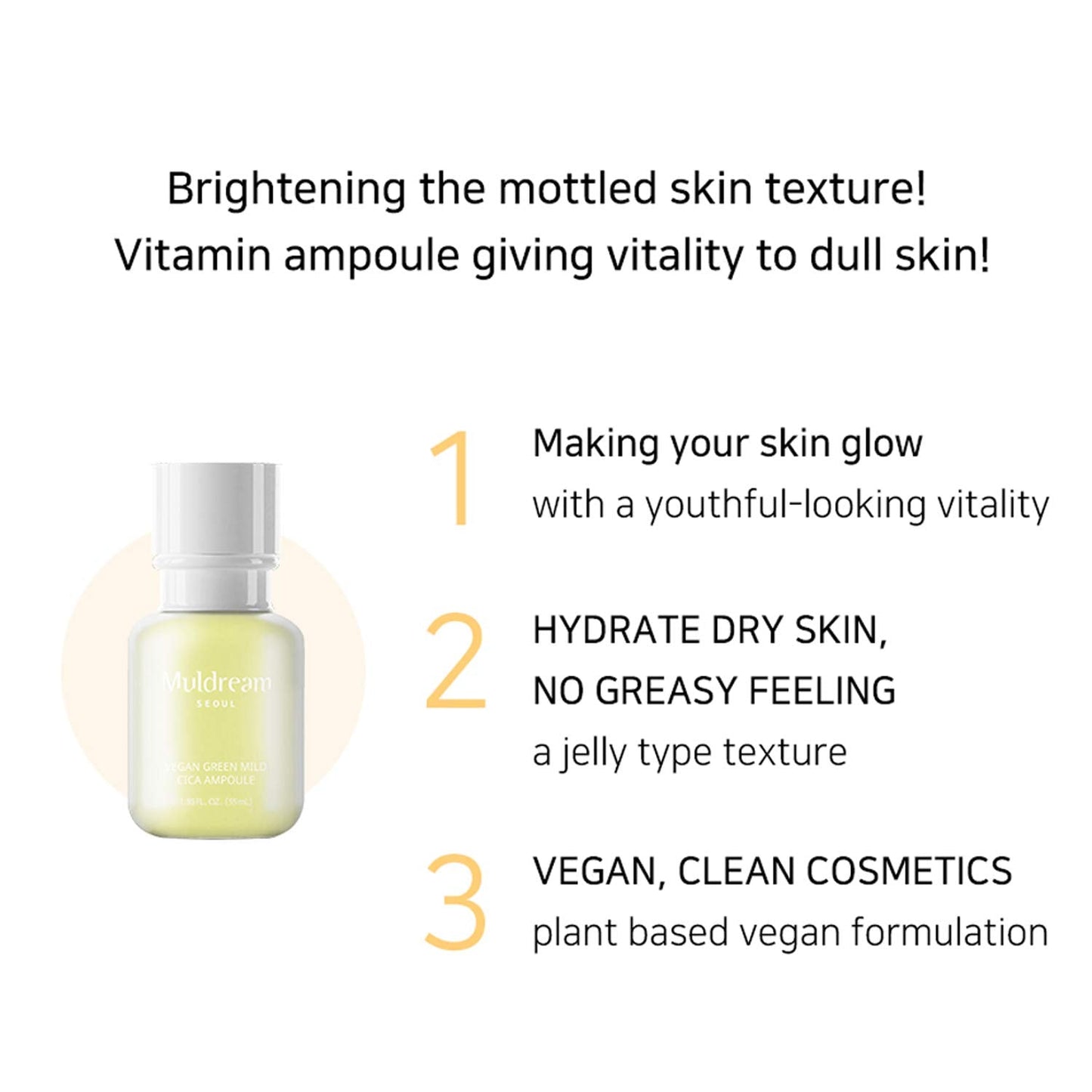 Muldream Vegan Green Mild Vita Ampoule
