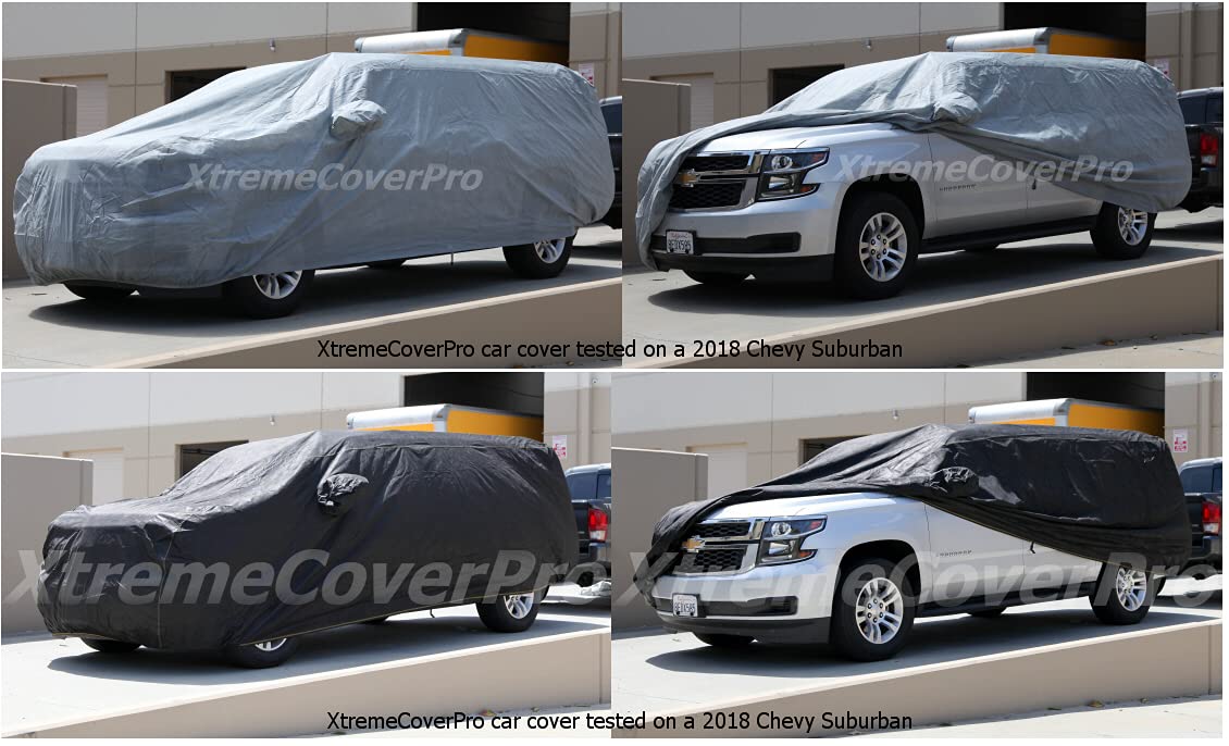 Car Cover fits 2000 2001 2002 2003 2004 2005 Ford Excursion XTREMECOVERPRO PRO Plus Series Grey