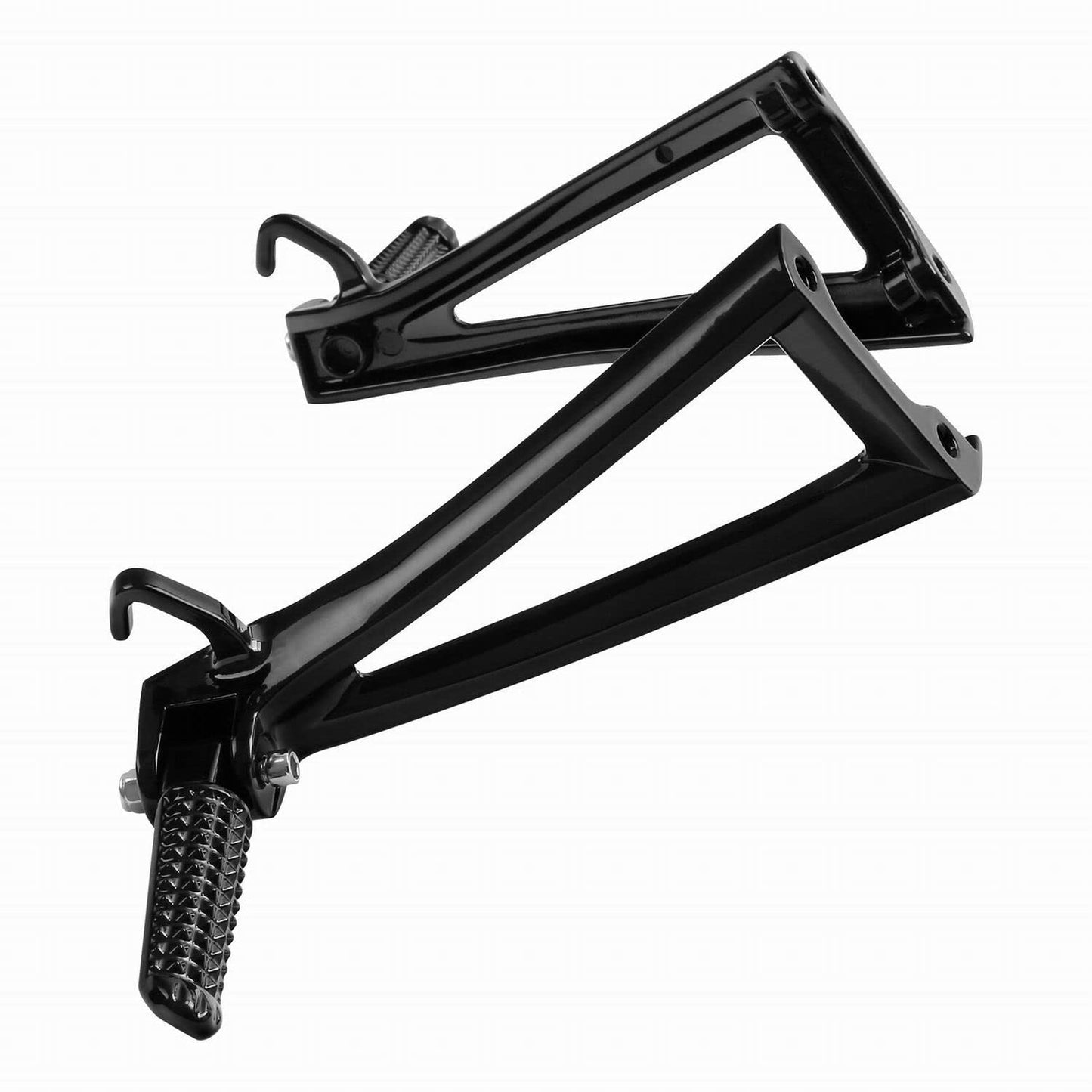 Motorcycles Black Rear Passenger Foot Pegs Rest Bracket Fit for Yamaha YZF-R6 YZF R6 2006-2016 2015