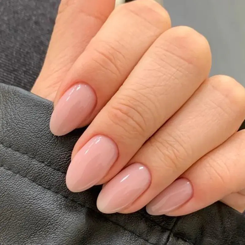 12ML Get Strong Nail Strengthener, Natural Pink LED Gel Polish, Fast Drying & Long Lasting Glossy Finish, Nail Care Solution for Weak & Thin Nails