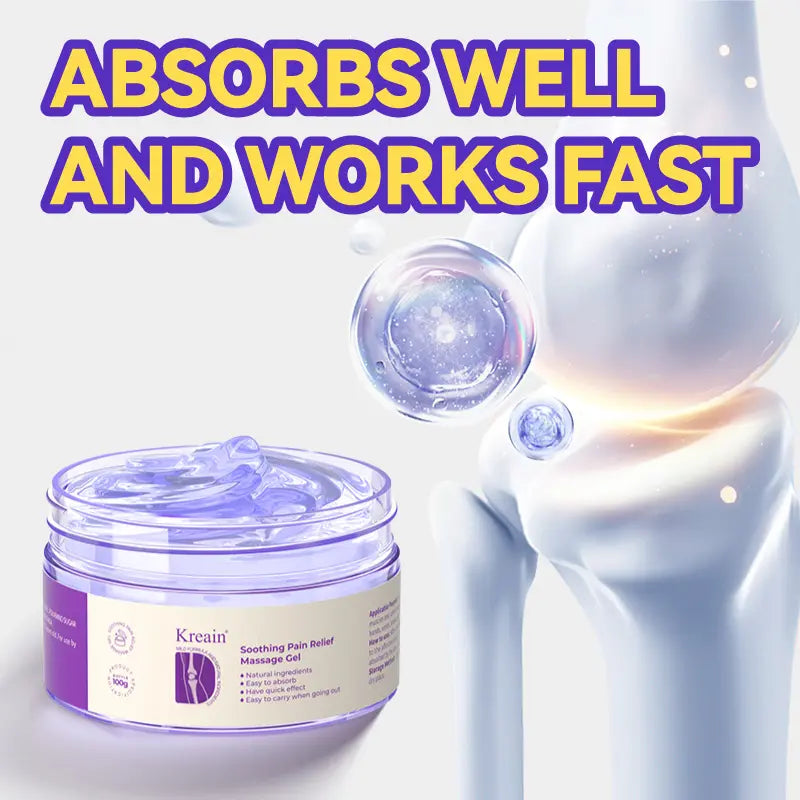 1 PCS Kreain 1 purple gel turmeric extract sodium sulfate chondroitin Emu oil and other natural materials