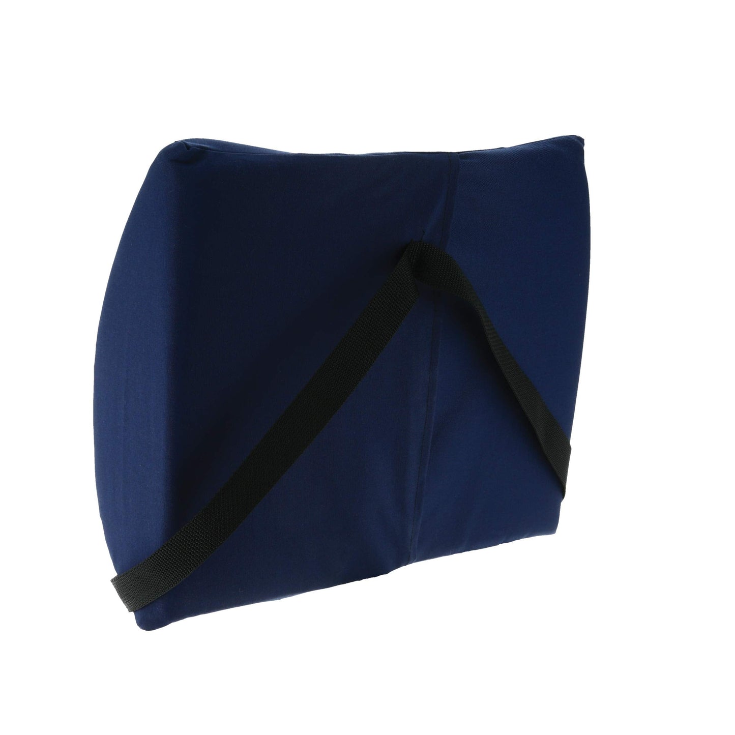 Core Products Sitback Rest Cushion Lumbar Support for Lower Back & Office Chair, Adjustable Strap Standard Foam - Blue