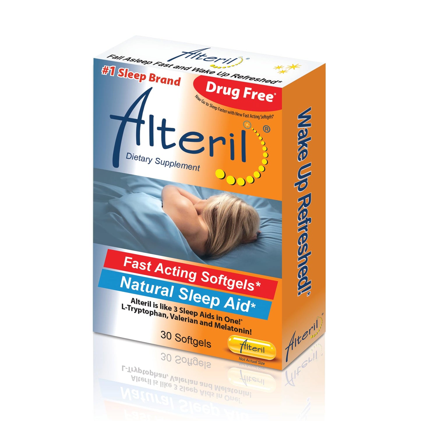 Alteril Natural Sleep Aid Fast Acting Softgels 30ct