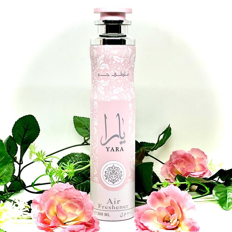(3pc Bundle Pack) 300ml Yara + Yara Moi + Khamrah Air Freshener Aroma Spray by Lattafa
