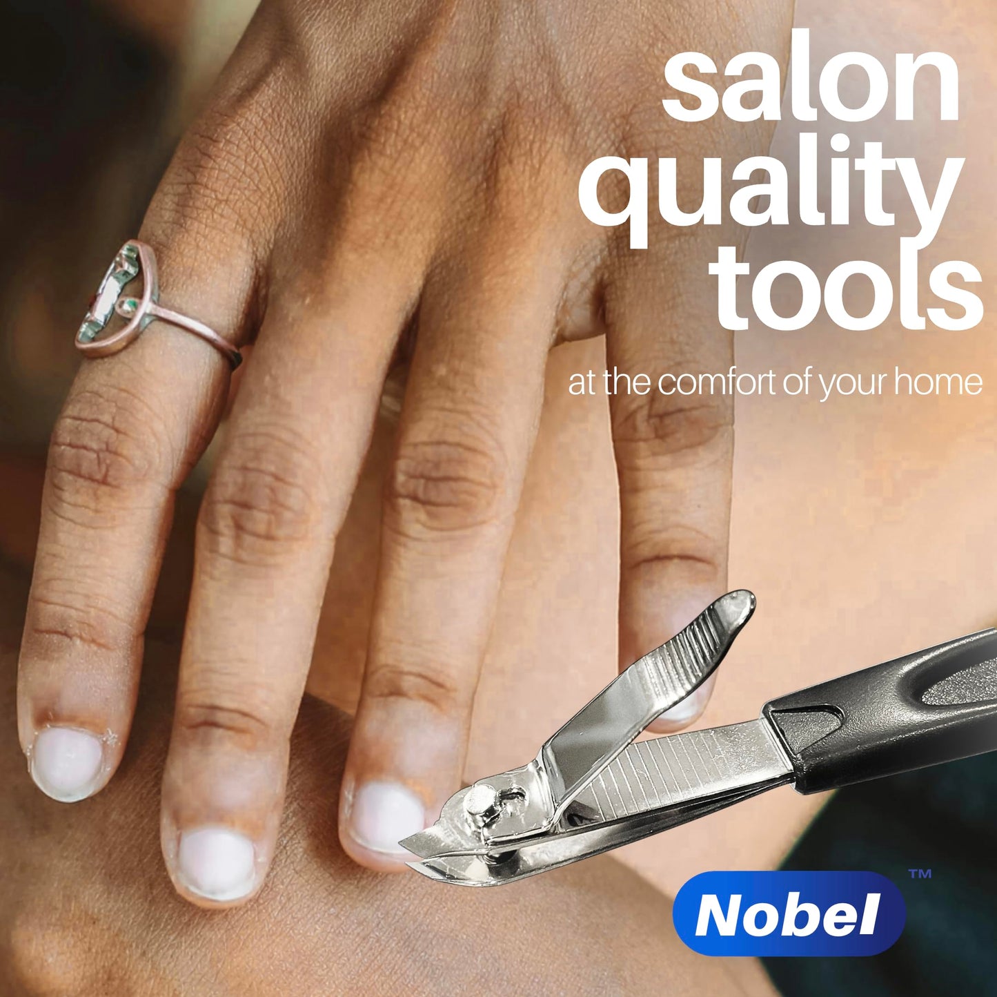 Hangnail Clipper - Made in Italy - Professional Angled Clipper - Nobelcrafts