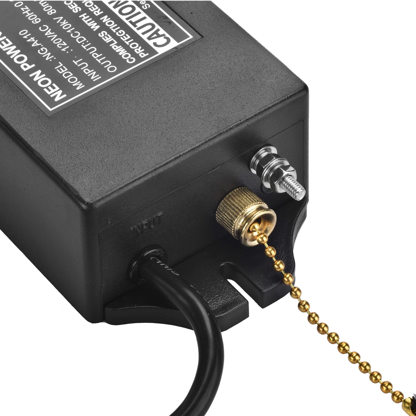 10KV 10000V Power Supply for Glass Neon Sign Electronic Neon Light Beer Signs Bar Lights Transformer 120V 50/60Hz(UL Approval)