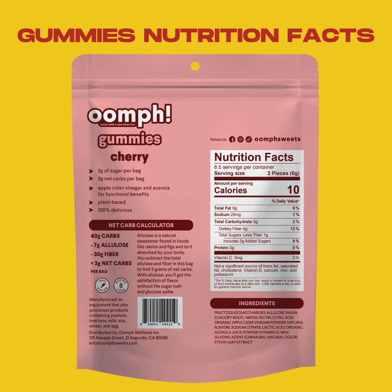 12 Packs-Cherry Gummies