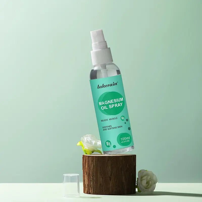 100ml Magnesium Oil Spray, Remedy Massage Oil for Body Care, Body Massage Oil for Women & Men