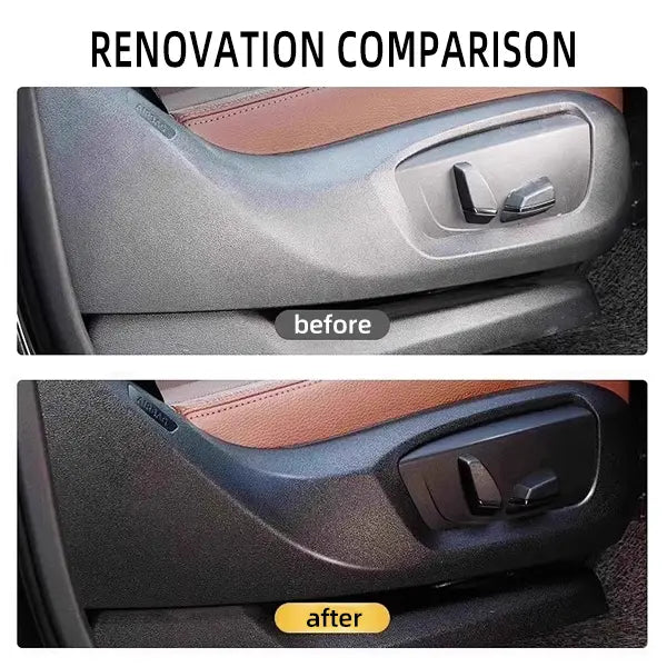 1 bottle QIFOR Waterless Spray Wax: Plastic,Rubber,Leather Cleaner 200ML-All-in-One Detailer for Car Interiors & Exteriors with Hygienic Protection Surfaces