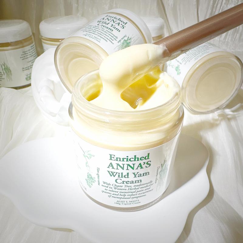 Enriched Anna's Wild Yam Cream-4 oz Barbara O'Neill's Recommended-wildyamcream Moisturizers Moisturizers Skincare