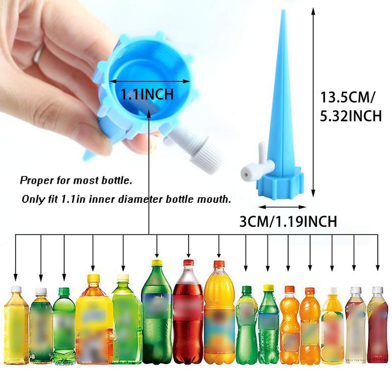 12PCS Self Watering Spikes, Drip Irrigation System Garden Watering System