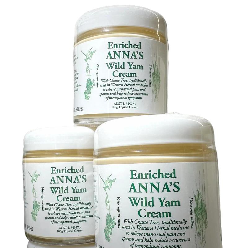 Enriched Anna's Wild Yam Cream-4 oz Barbara O'Neill's Recommended-wildyamcream Moisturizers Moisturizers Skincare