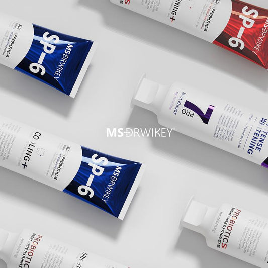 MSDRWIKEY 3-Pack Toothpaste Combo | 7Pro Fresh Formula | Fluoride-Free Enamel Repair &amp; Sensitive Teeth Care | Fresh Mint