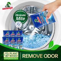 12pcs-Seaways Washing Machine Cleaner -125g large capacity, powerful odor Eliminator, for all types of washing machine.