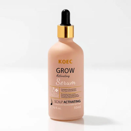 KOEC Grow Activating Rosemary Scalp Tonic Oil Serum minoxidil castoroil batana hair oil hairspray hair growth oils