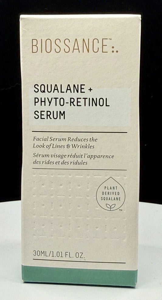 10 Pieces - Biossance Squalane and Phyto-Retinol Serum 30ml Set of 10 pieces