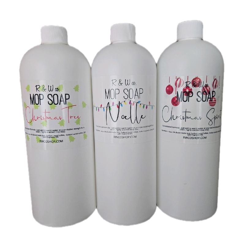 (Limited Production &amp; Seasonal) Highly Scented Mop Soap 32oz/900g Household Cleaning