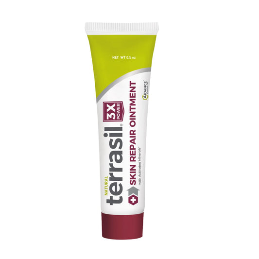 terrasil Skin Repair for Angular Cheilitis, Folliculitis, Impetigo, Lichen Sclerosis, Boils, Pitted Keratolysis, Fast Relief & Supports Healing. Dermatologist Tested & Hypoallergenic Approved (0.5 oz)