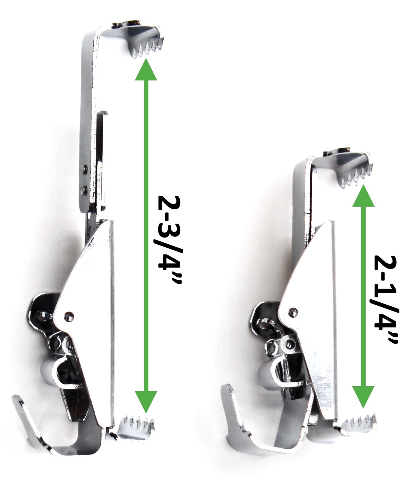 Hangman Brick Hangers Clamps Outdoor Heavy Duty 2-1/4' to 2-3/4' Brick Hooks 30lbs No Wall Damage: No Drill, Holes, Nails or Screws (2 Pack), Metal, (BH-1)