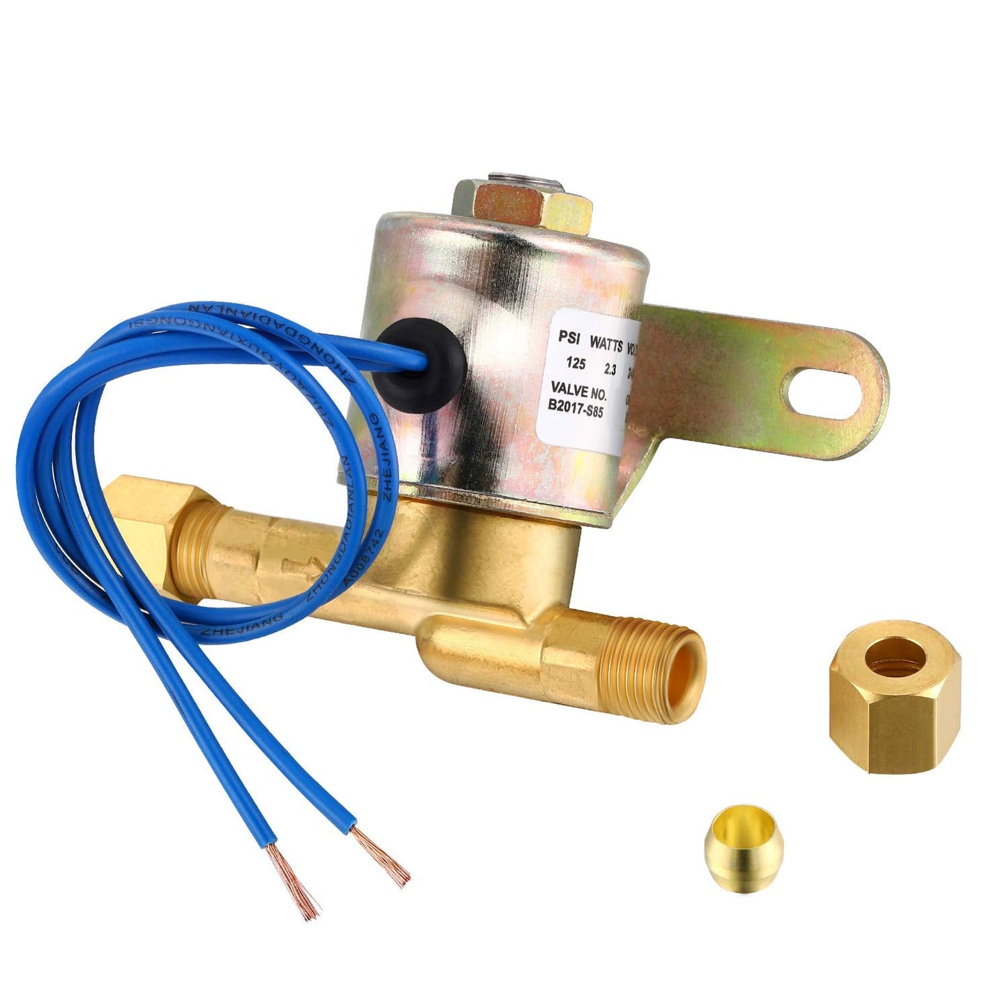 Mudder B2015-S85 B2017-S85 4040 Solenoid Valve Humidifier Valve Compatible with Aprilaire Humidifier 220 224 400 440 500 550 558 560 600 700 24 Volt 2.3 Watts 60 Hz