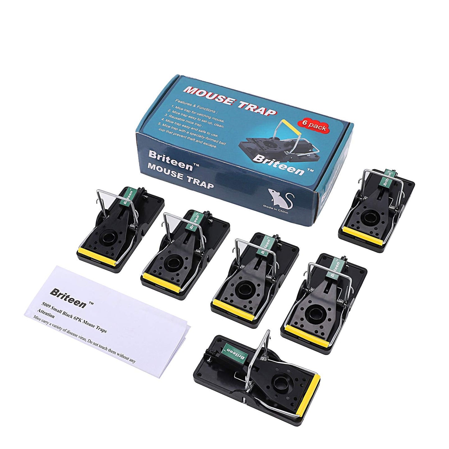 Mouse Trap Mice Trap That Work Human Power Mouse Killer Mouse Catcher Quick Effective Sanitary 6Packs