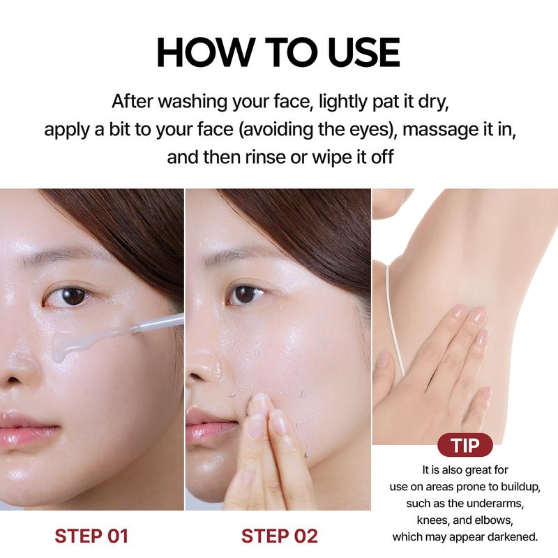 [Dr. Melaxin Official] Peel Shot Glow Rice Ampoule Duo - Serums for Brightening, Exfoliating, and Moisturizing - Suitable for All Skin Types