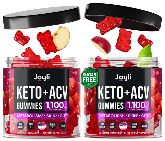 (2 Pack) Advanced Keto ACV Gummies - Sugar Free Keto Apple Cider Vinegar Gummies - Keto Supplements + Marshmallow Root - Alternative to Apple Cider Vinegar Capsules - 120 ACV Keto Gummies
