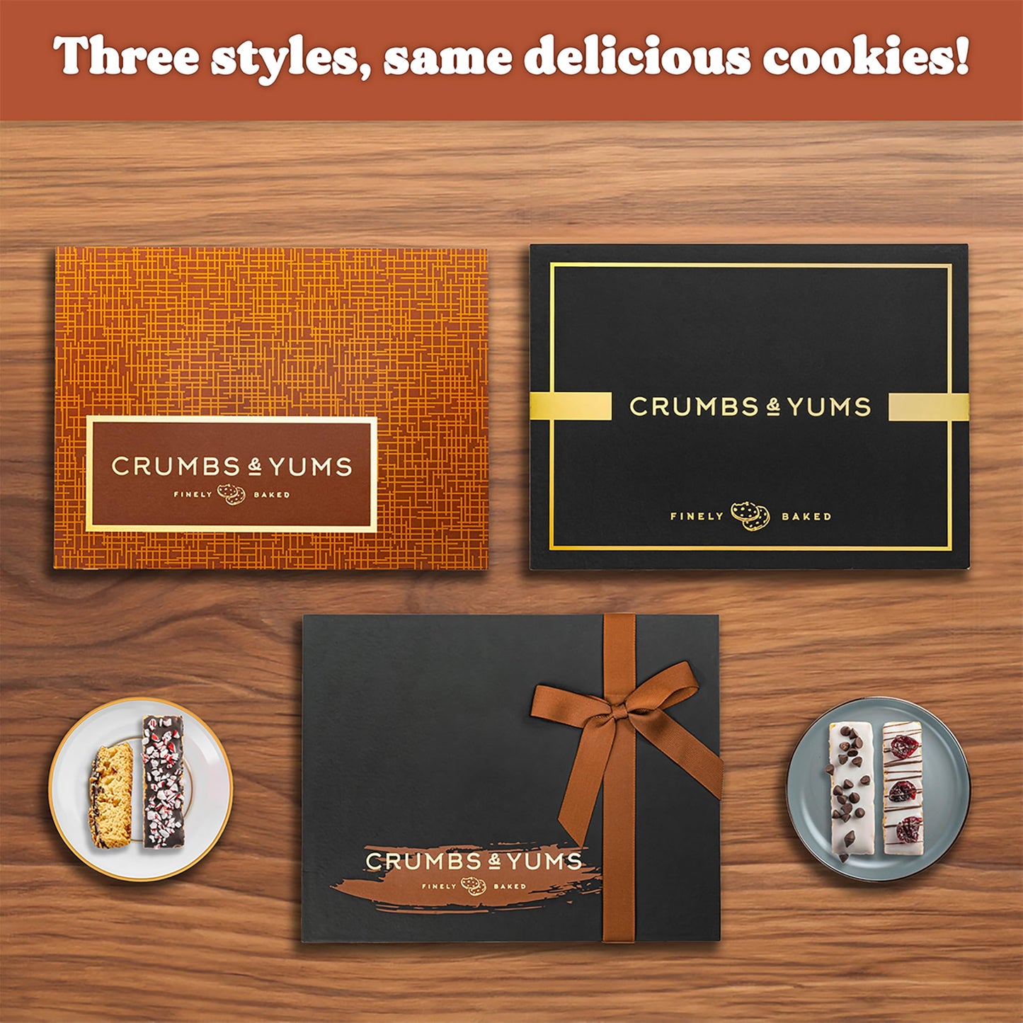 Mothers Day Cookies Gift Basket - 18 Gourmet Chocolate Covered Biscotti with Assorted Toppings - Assorted Food Gift Box Fathers Day, Mothers Day, Family, Sympathy, Men & Women.